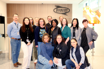 group of Austin Energy employees named the Dream team, delivering since 1994
